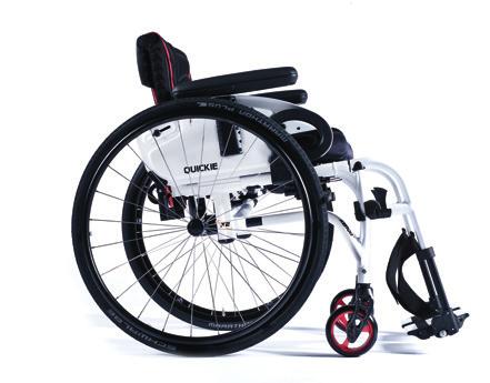 XENON 2 FF THE LIGHTEST One of the lightest folding wheelchairs in the world. Open fixed front frame. Cool, clean and streamlined design.