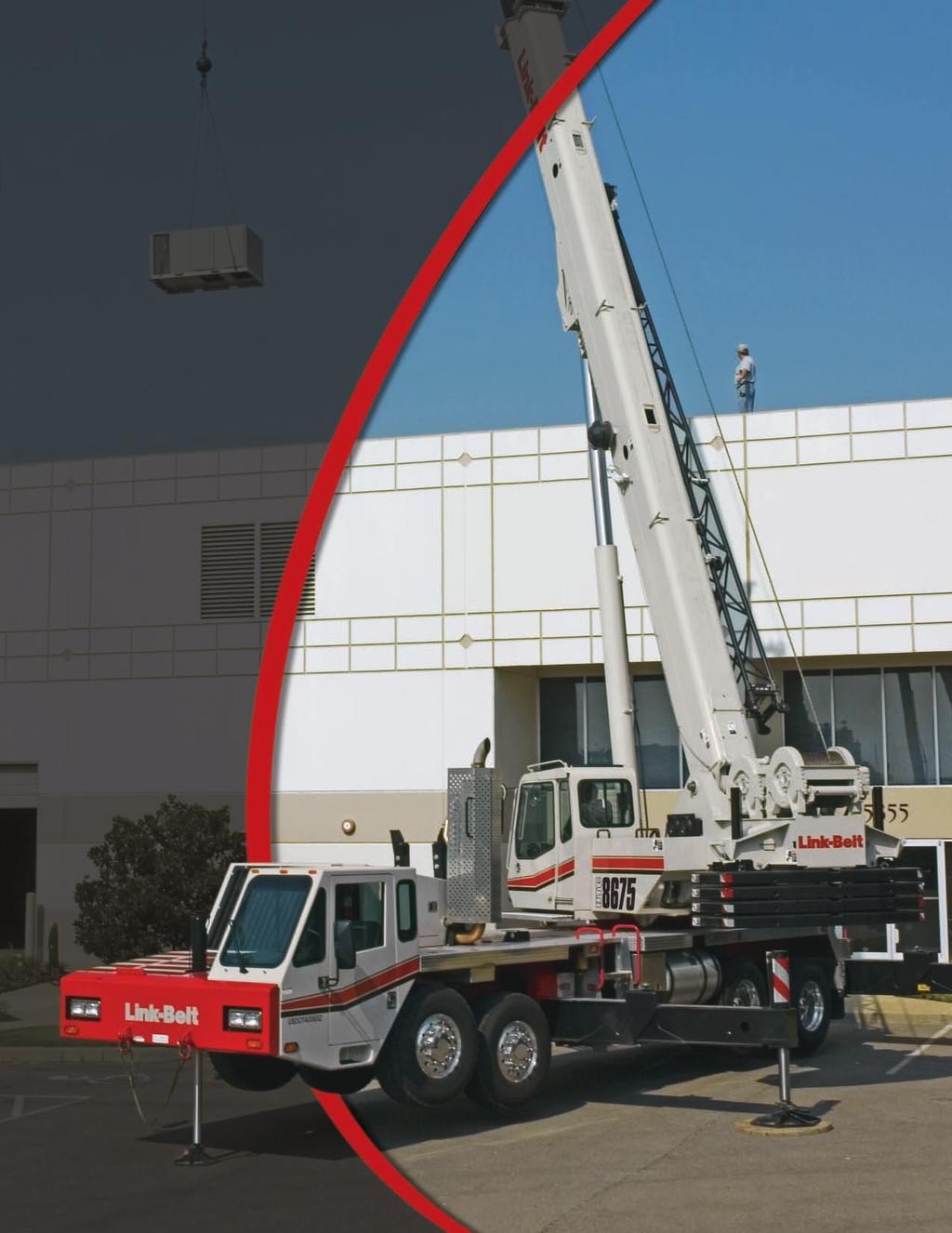 SERIES II 75-ton (70.0 mt) Hydraulic Truck Crane SERIES II 75-ton (70.0 mt) Truck Terrain Crane The HTT s all-wheel steer provides outstanding on-site mobility. 75 tons at 9 ft radius (70.0 mt at 2.
