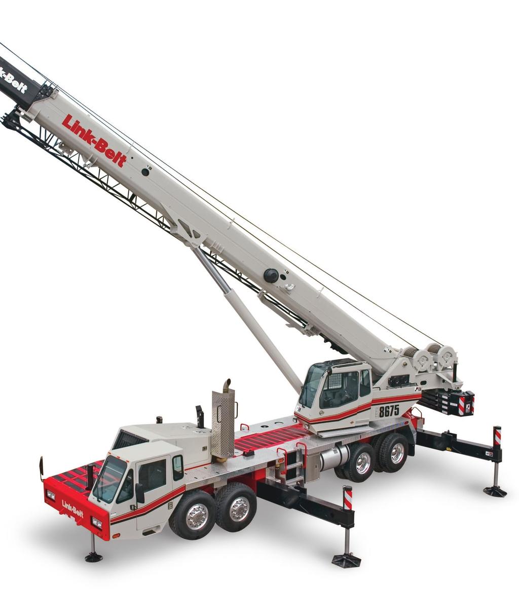 4-section full power latching boom with attachment flexibility 41-127 ft (12.5-38.