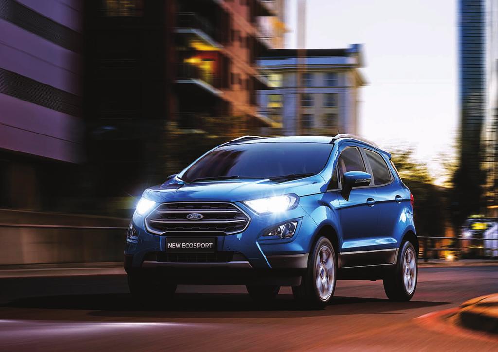 LIFE SHOULD BE EASY Designed to make every day a little simpler, the new ECOSPORT has convenience covered. Keyless start. Press the push-start button to start the engine and you re away.