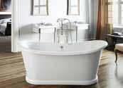 The baths are manufactured using