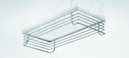 23 3932 23 3934 23 3936 Hook-on tray ARENA Style for base unit pull-out On request with 110 x 470 x