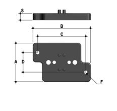 11 Short spigot PP-H end connectors for butt welding d DN L H SDR 32 25 55 226 11 40 32 55 244 11 50 40 55 264 11 63 50 55 294 11 Wall mounting plate