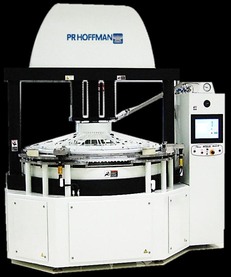 Innovations in Flatness 400 ServoRS TM The 400 ServoRS TM machine has a large 3. (139 mm) plate that can process parts up to 19.2 (488 mm) in diameter.