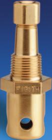 oth plugs are designed to operate when high temperatures occur, thereby reducing pressure and providing audible warning of dangerous