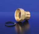 MLE ND FEMLE TILPIECES Hattersley offers additional male and female SP taper threaded couplings, giving the contractors a variety of options on installation and