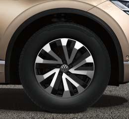 Volkswagen R¹), ²) SO 10 20 inch alloy wheel Nevada, Volkswagen R¹), ²) SO 11 21 inch
