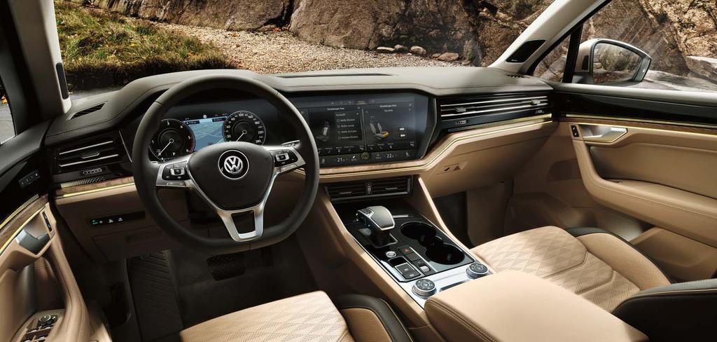 A level of relaxation that s exciting: the interior. Dynamic from the outside. Calming from the inside.