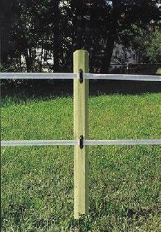 Electric Fence Posts Which electric fence posts you will use, depends on the local conditions.