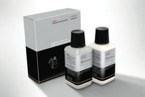 Kit includes leather cleaner