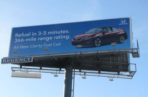 Honda Clarity Billboard 405