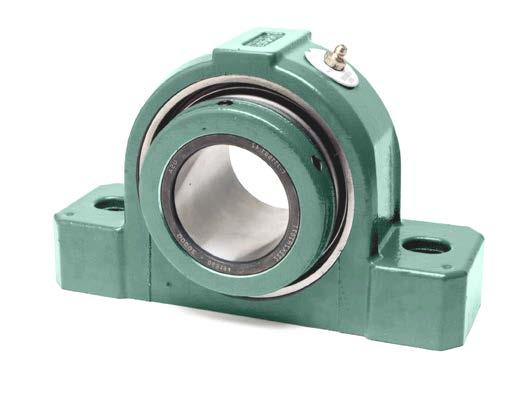 Spherical bearing characteristics Used for medium to