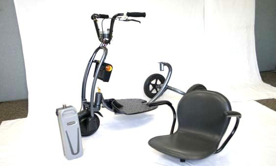 TRANSPORT / STORAGE The EZ Chopper Portable scooter is designed to be quickly and easily disassembled into