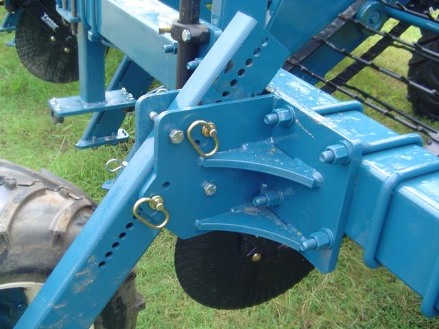 AMADAS Pull-Type Digger-Inverters Set Up/Operation Front Gauge Wheels CAUTION The tongue and front gauge wheels are heavy.
