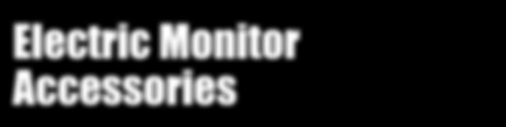 Electric Monitor Accessories Monitors Flush Mount Joystick