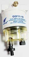 Spin-on Series - GGF114 / GGF114MAC For Outboard Engines Only GGF114 Aluminum Integral Primer Pump High Grade Clear Bowl For Gasoline Use Center Threads Clean Pressue Drop Max