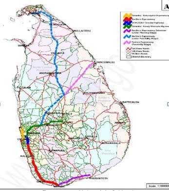 Existing Road Network System Roads are the backbone of the transport sector in the country. About 90 percent of passengers and 98 percent of freight are carried by the road.