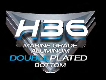 THE BEST HULLS ON THE MARKET Our secret: H36 Aluminum Princecraft hulls are the strongest and most durable on the market because they are made with the best marine-grade aluminum in the business,