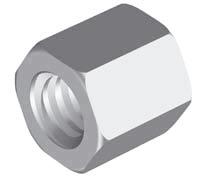 Trapezoidal thread screws Trapezoidal thread nuts KSM short cylindrical steel nut blank Suitable for clamping, adjustment movements in manual operation and as a fixing nut.