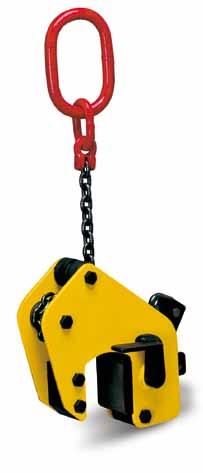 Tigrip Load Hoisting Tackle Grabs & Clamps Non-marring grab with chain model TSB 350-1250 The TSB grab has parallel-facing jaws that equally distribute the clamping pressure over a relatively large