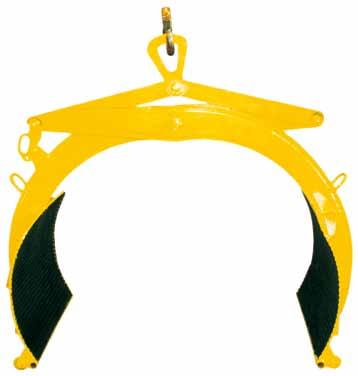 Tigrip Load Hoisting Tackle Grabs & Clamps Pipe grab model TR 200-3000 The TR pipe grab for rolls and pipes up to 1050 in diameter offers a large variety of different applications.