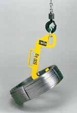 Tigrip Load Hoisting Tackle Container lifting lugs & C-Hooks Coil hook model TCS 500-3000 The TCS coil hook is an universal C-Hook.