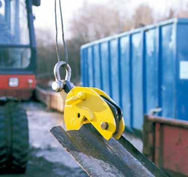 Tigrip Load Hoisting Tackle for underground construction Trench shield clamp model TPP 3000-12000 The TPP trench