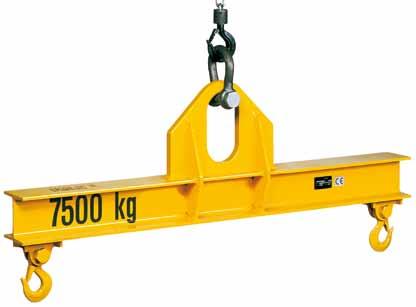 Tigrip Load Hoisting Tackle Spreader beams Spreader beam, non-adjustable model -E 1000-10000 Tigrip spreader beams are the practical and safe choice for either long material to prevent sagging and