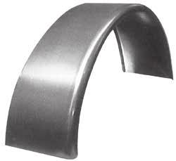 coldrolled steel Fenders shown as galvanized are made of galvanized