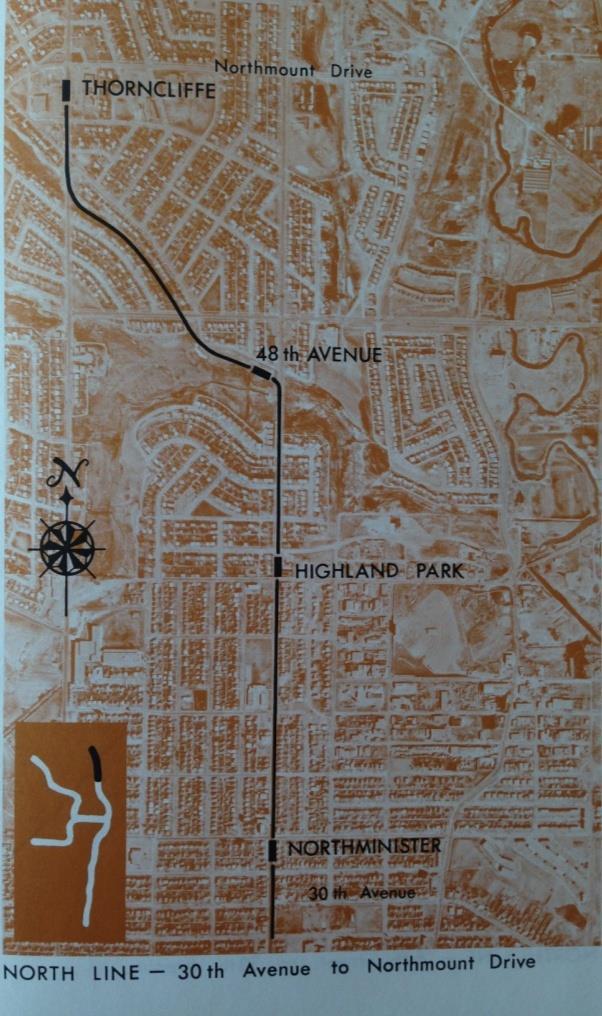 53 Project History North Segment 1967 Early documents showing a North LRT line connecting downtown and communities 1980s Nose Creek Valley alignment identified 1980s-2000s Land set aside in Harvest