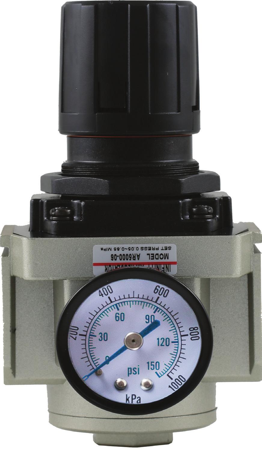 AR REGULATOR AR Regulator The series AR modular style regulator is a cost effective solution to complement your filtration system, ensuring steady pressure operation.