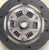 clutch cable is smooth in operation Ensure all release bearing mechanism parts are not worn or seized - replace with new parts where necessary Worn or glazed flywheel