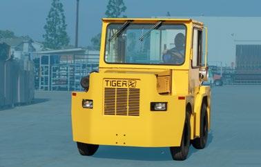 INTERNAL COMBUSTION TOW TRACTORS Tiger tractors are the heavyduty