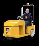 ELECTRIC TOW TRACTORS Taylor-Dunn s automotive drive train powers its tractors