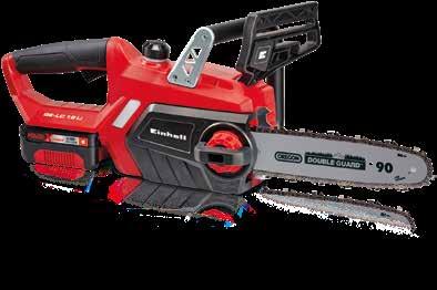 Cordless Chainsaw CORDLESS CHAINSAW GE-LC 18 Li Article No. OREGON quality blade and chain Li-ion battery voltage / capacity 18 V / 3.