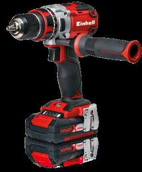 Cordless Drill CORDLESS DRILL TE-CD 18 Li BRUSHLESS Quick stop Article available WITH two batteries or WITHOUT a battery! Article No. Li-ion battery voltage / capacity 18 V / 2.