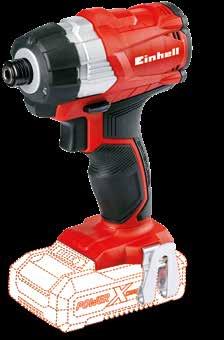 Cordless Impact Screwdriver CORDLESS IMPACT SCREWDRIVER TE-CI 18 Li BRUSHLESS - Solo Article only available WITHOUT a battery!