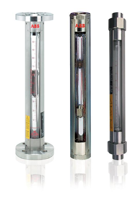 The solution Glass tube flow meters are used for a wide variety of gases and liquids in most industrial processing facilities.