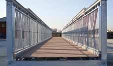 Bridges The professionals of Janson Bridging offer you the largest stock of modular steel bridges in Europe.