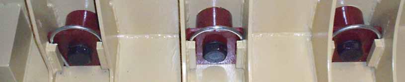 Couplings are located in a watertight compartment that is accessible via a flush manhole.
