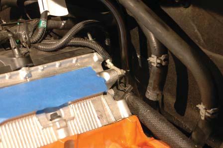 Replace the passenger side ground wires to the head using the  Make sure you have