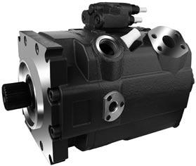 control 12 Pressure control 14 Dimensions size 280 18 Dimensions through drive 22 Summary through drive mounting options 27 Combination pumps A15VSO + A15VSO 28 Plugs for solenoids 29 Installation