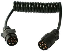 180196 Electrical coil w/ 2 plastic Europe 7-pin plugs (24N).