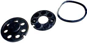 ABS, EBS and ADR Connections 180245 A Sealing disc kit set for ABS -
