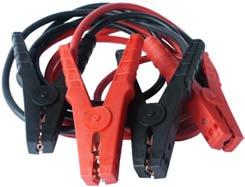 10 mω. Red. Fully insulated pressed charging clips. W/ braided link. 192214 2 leads of 3.5 mtr.