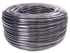 Cable and Wiring Accessories PVC Sleeving Flexible Convoluted Split Tubing Polyurethan Wire Sleeving Black. Min. supply 100 mtr. (* 50 mtr.) I.D. mm. 190175... 4 191388... 5 190176... 6 190177.