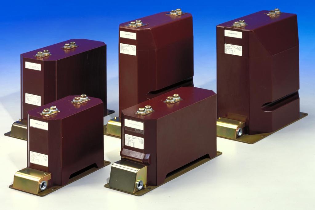 Indoor Current Transformers Cast Resin Insulated 1, 13.8, 17.5, 4 and 36 kv 96-1054 Description The current transformer series is built according the dimension standard DIN 4600, Narrow.