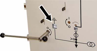 Remove operating lever. Close control gate. Close lock (optional). 13.14 Busbar earthing ATTENTION! Once you have started a switching operation, you must complete it totally; turning back is blocked.