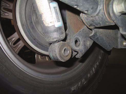 Use caution when using coil spring compressors. 6.