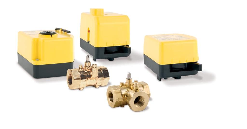 04 Easy to install, easy to configure and easy to maintain The VBB/VBS series ball valve assemblies give you the freedom and flexibility to easily optimize and precisely control a wide variety of